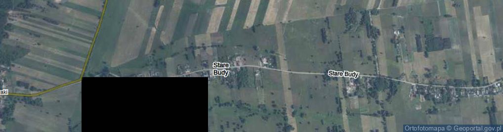 Zdjęcie satelitarne Stare Budy ul.